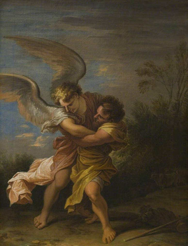 Jacob wrestles with God